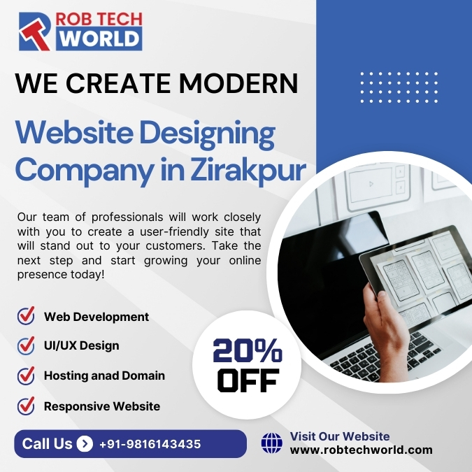 Web Designing Company In Zirakpur