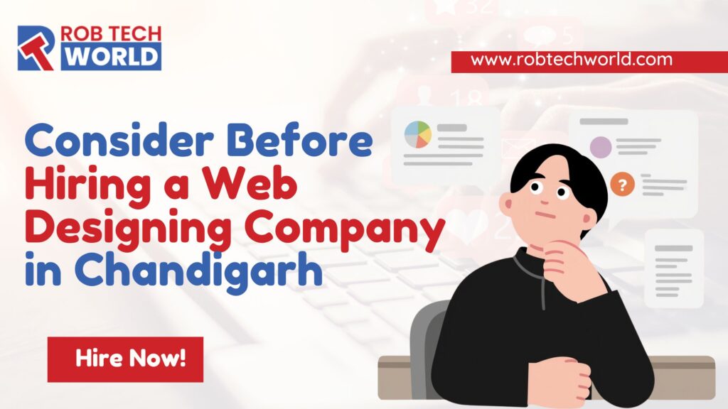 Web Designing Agency in Chandigarh