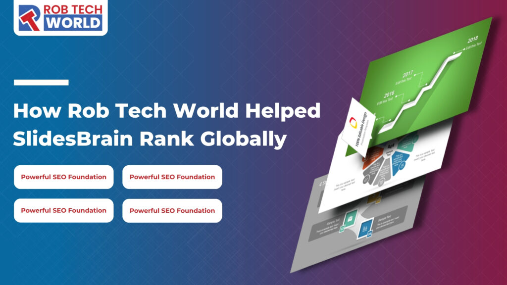 How Rob Tech World Helped SlidesBrain Rank Globally