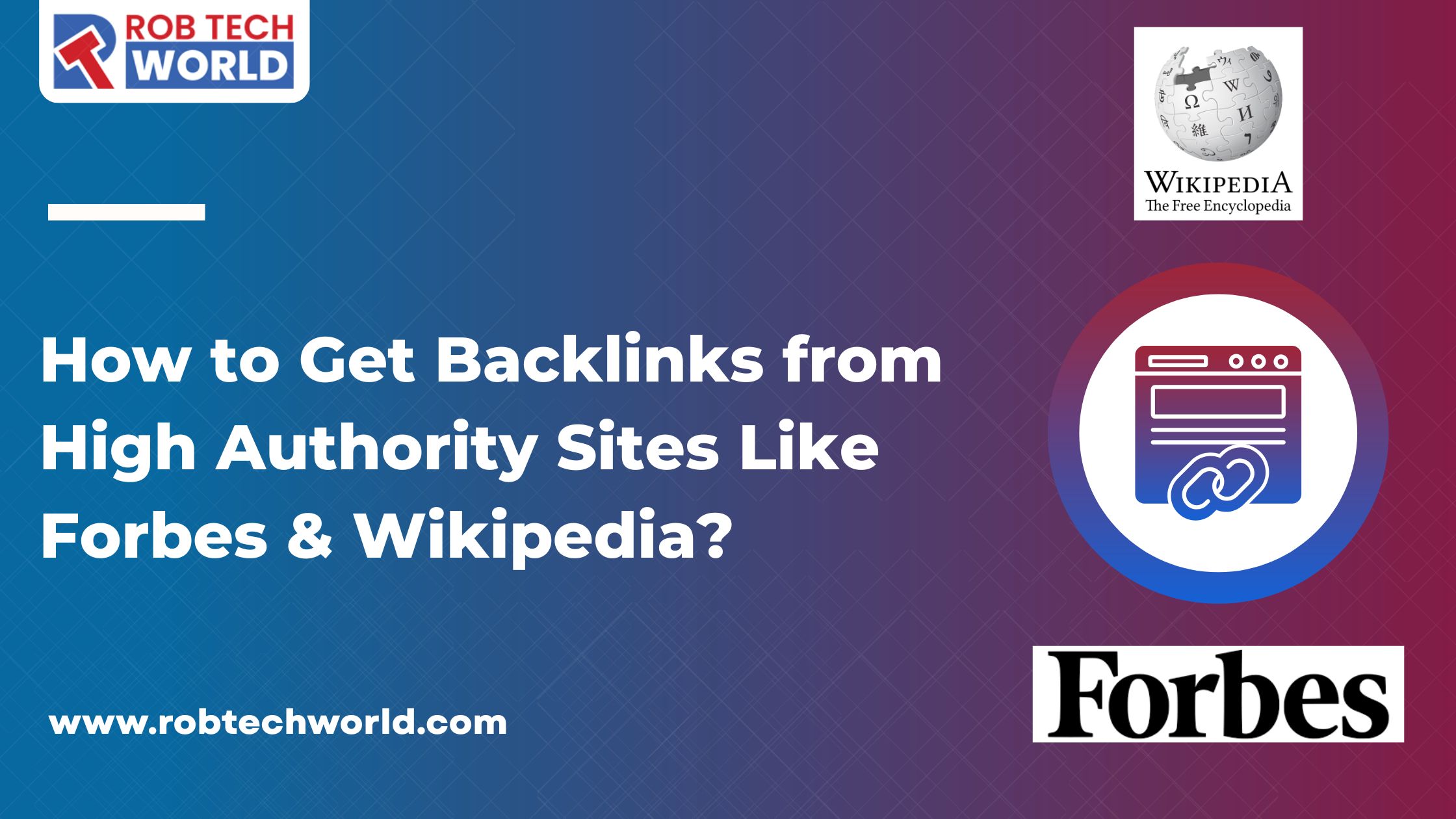 backlinks from high-authority sites