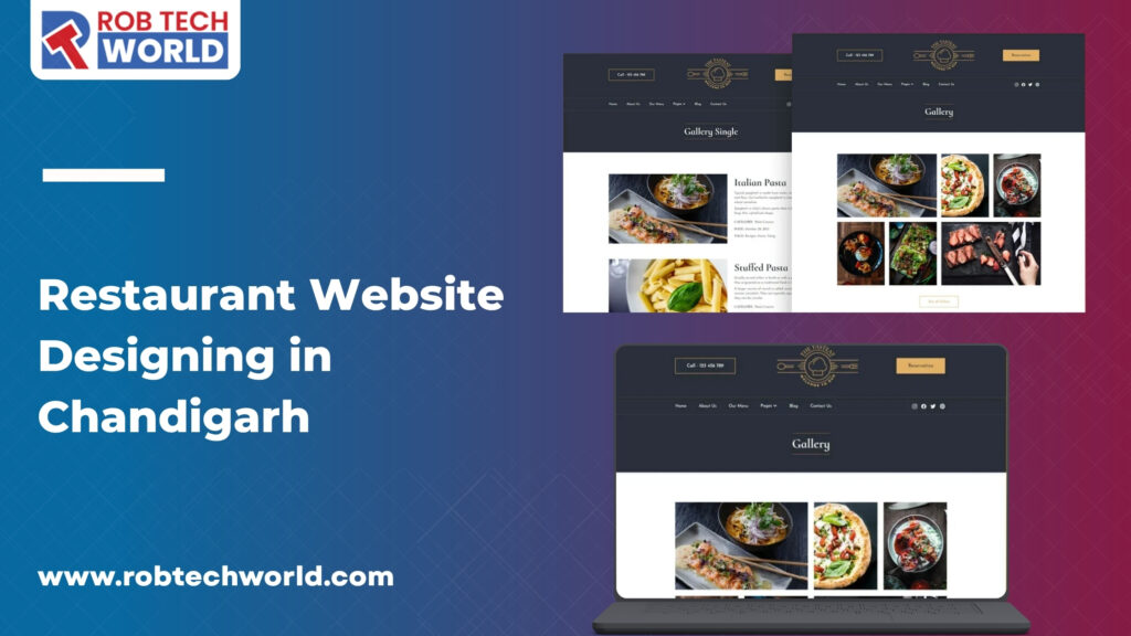 Restaurant Website Designing in Chandigarh