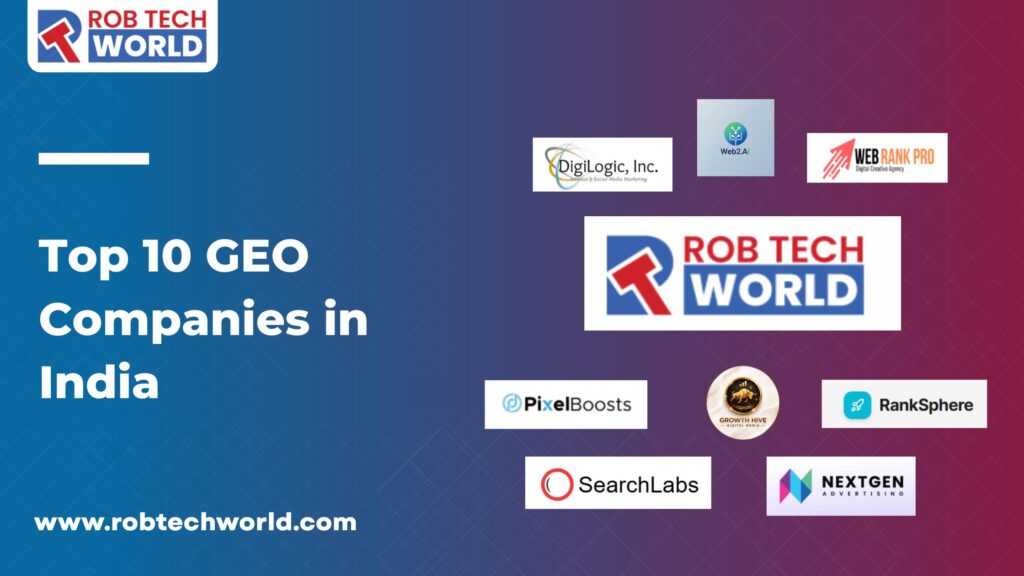 Top 10 GEO Companies in India
