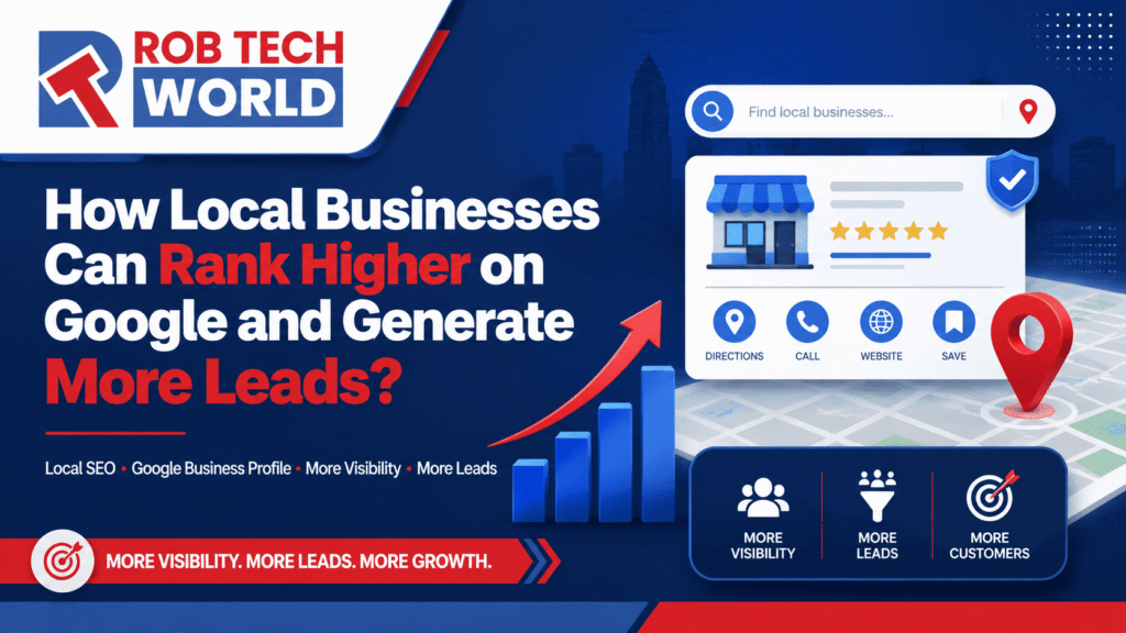How Local Businesses Can Rank Higher on Google and Generate More Leads?