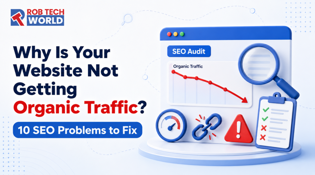 Why Is Your Website Not Getting Organic Traffic 10 SEO Problems to Fix